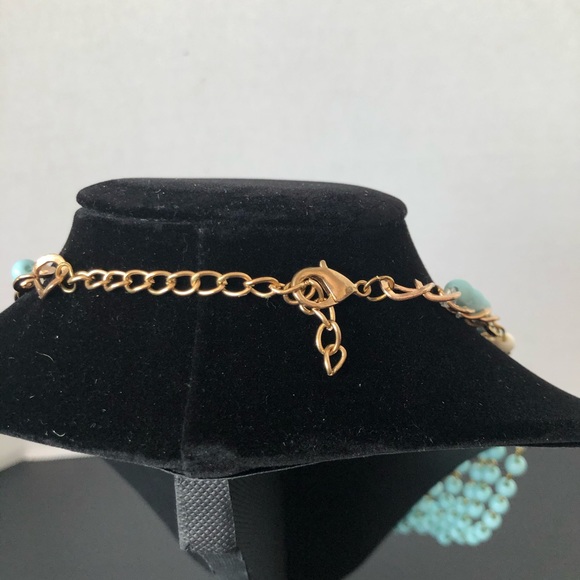 ☀️ Ombré Beaded Statement Necklace - Picture 3 of 4